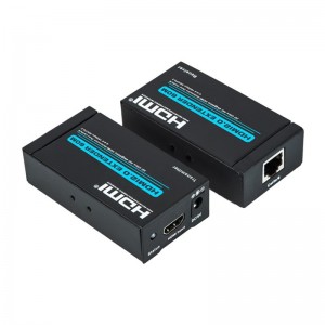 V2.0 HDMI Extender 60m Über ein einziges Cat5e \/ 6-Kabel unterstützt Ultra HD 4Kx2K @ 60Hz HDCP2.2