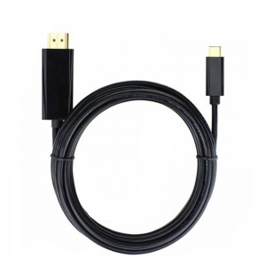 USB C zu HDMI Kabel 6ft (4K @ 60Hz), USB Typ C zu HDMI Kabel [Thunderbolt 3 kompatibel] für MacBook Pro 16 '' 2019\/2018\/2017, MacBook Air \/ iPad Pro 2019\/2018, Surface Book 2, Samsung S10 , und mehr