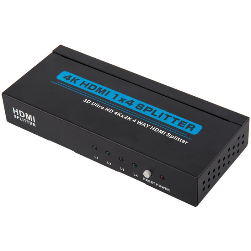 4K 4 Ports HDMI 1x4 Splitter Unterstützung 3D Ultra HD 4Kx2K \/ 30Hz