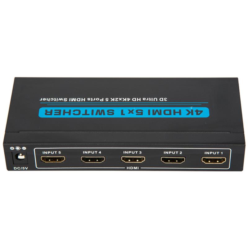 V1.4 4K \/ 30Hz HDMI 5x1 Switcher Unterstützt 3D Ultra HD 4K * 2K \/ 30Hz