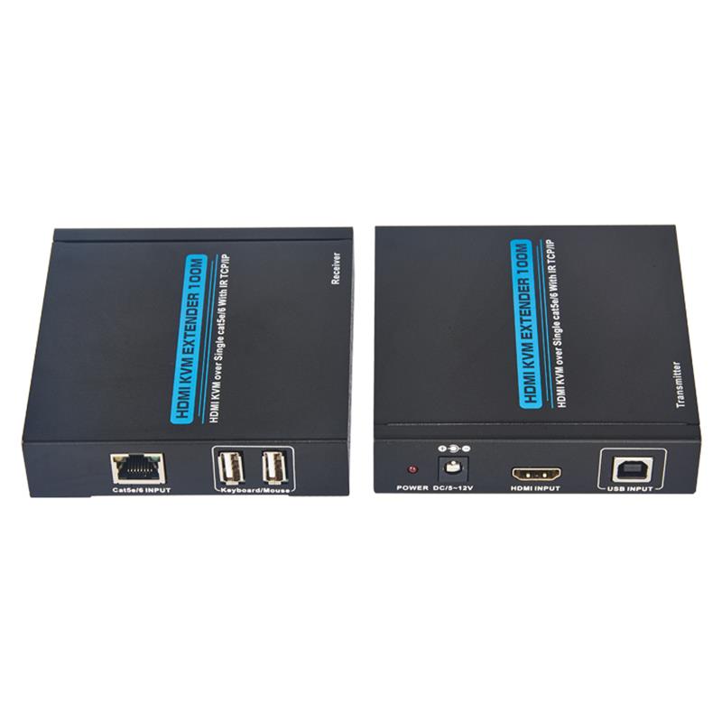 HDMI KVM Extender 100m über Single cat5e/6 Support Full HD 1080P