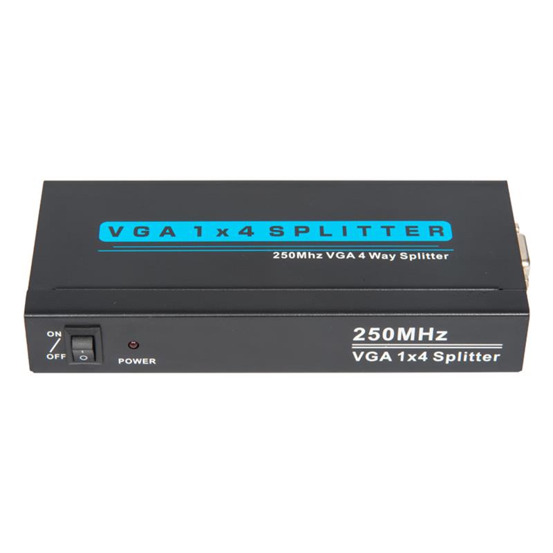 250 MHz 8-Wege-VGA 1x8-Splitter-Unterstützung 1080P